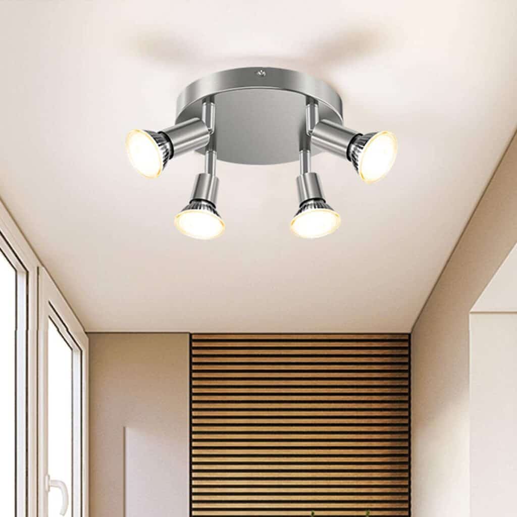 living room track lighting for vaulted ceiling