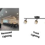 Track VS Recessed Lighting: What are the differences?