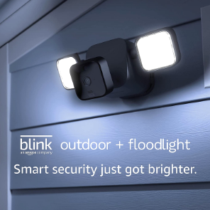 Blink Battery powered Smart Security Floodlights with Motion Detection 
