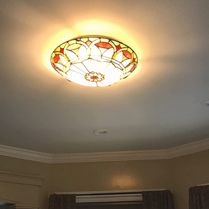best tiffany style flush mount ceiling lights